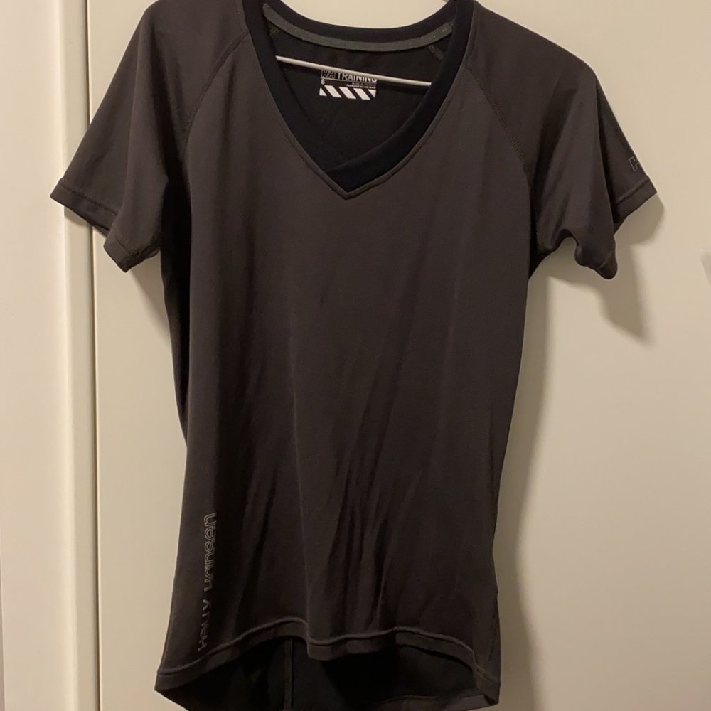 Helly Hansen black gym workout shirt
